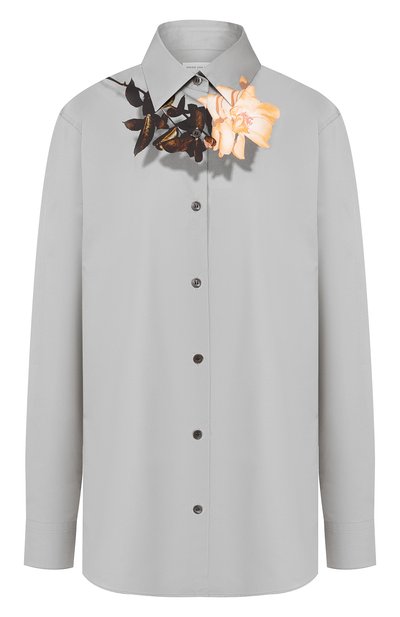 Женская хлопковая рубашка DRIES VAN NOTEN, арт. 192-10742-8416