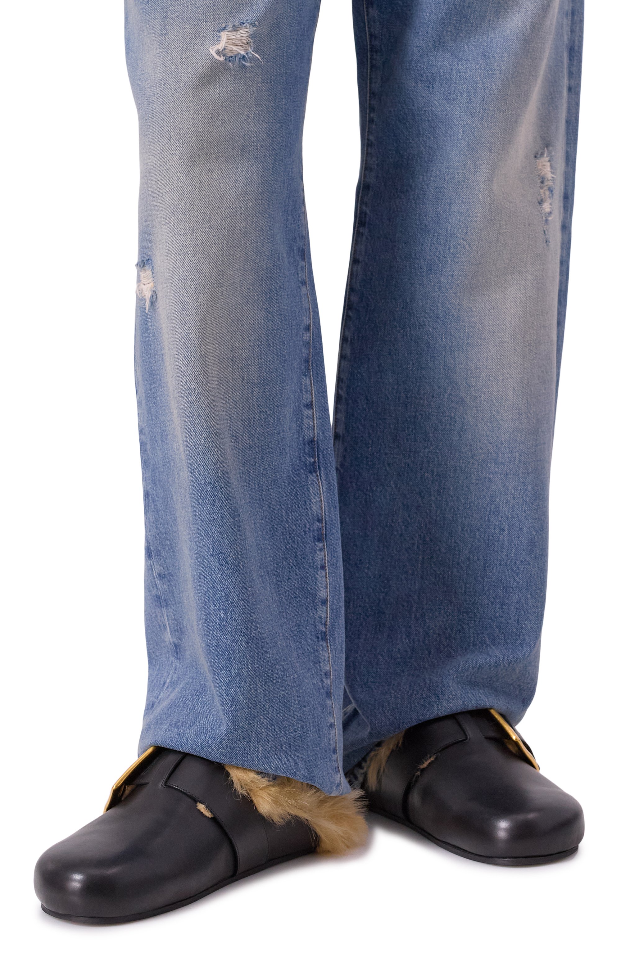 Кожаные сабо BALMAIN, арт. FM1UR373/LVIT, фото 3