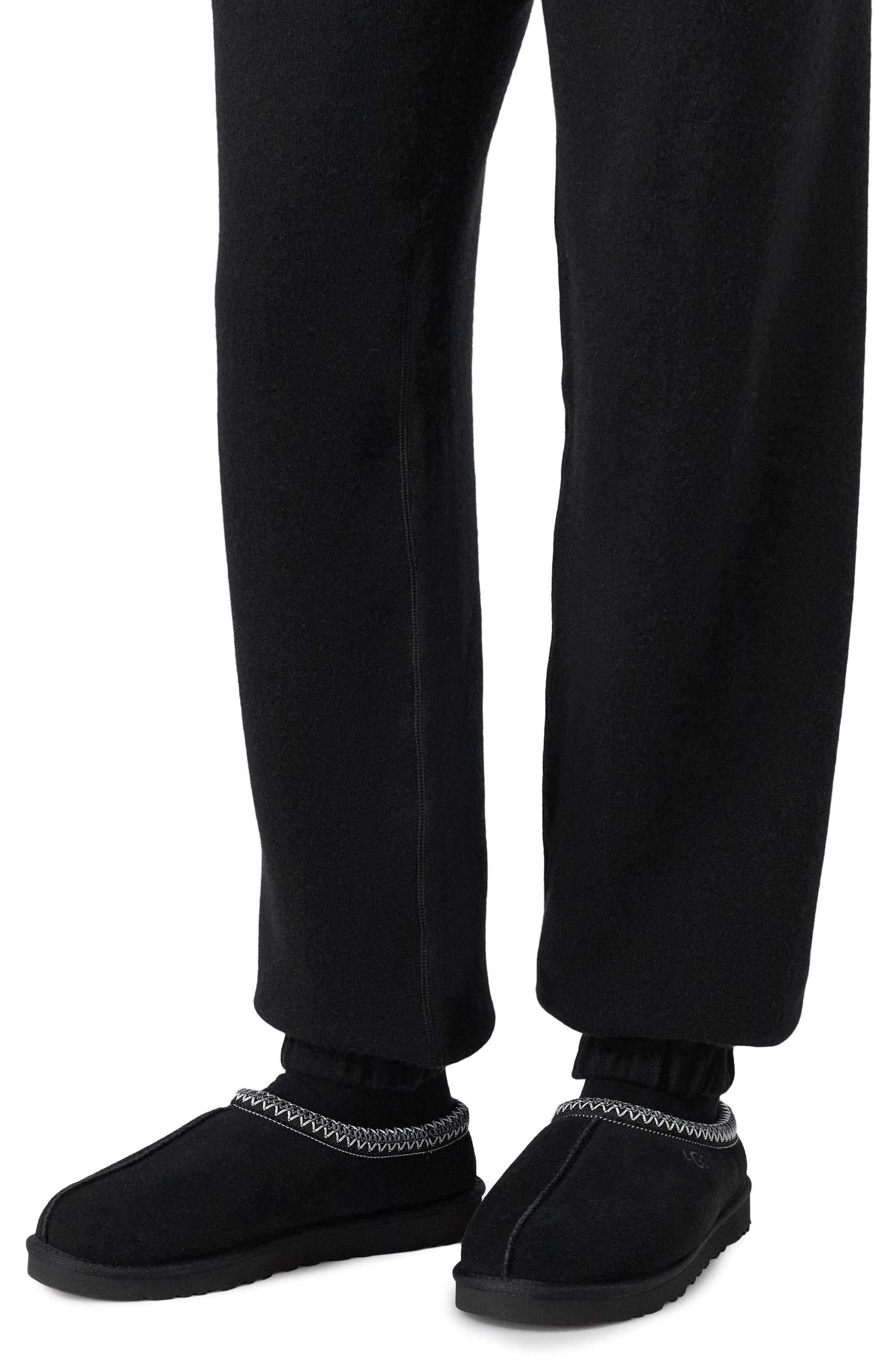 Замшевые сабо tasman ii UGG черного цвета по цене 18450 руб., арт. 1174671, фото 3 Замшевые сабо tasman ii UGG, арт. 1174671, фото 3