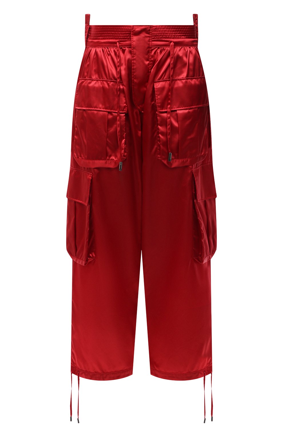 Брюки DOLCE & GABBANA красного цвета по цене 108500 руб., арт. FTB8QT/FUS0K, фото 1 Брюки DOLCE & GABBANA, арт. FTB8QT/FUS0K, фото 1