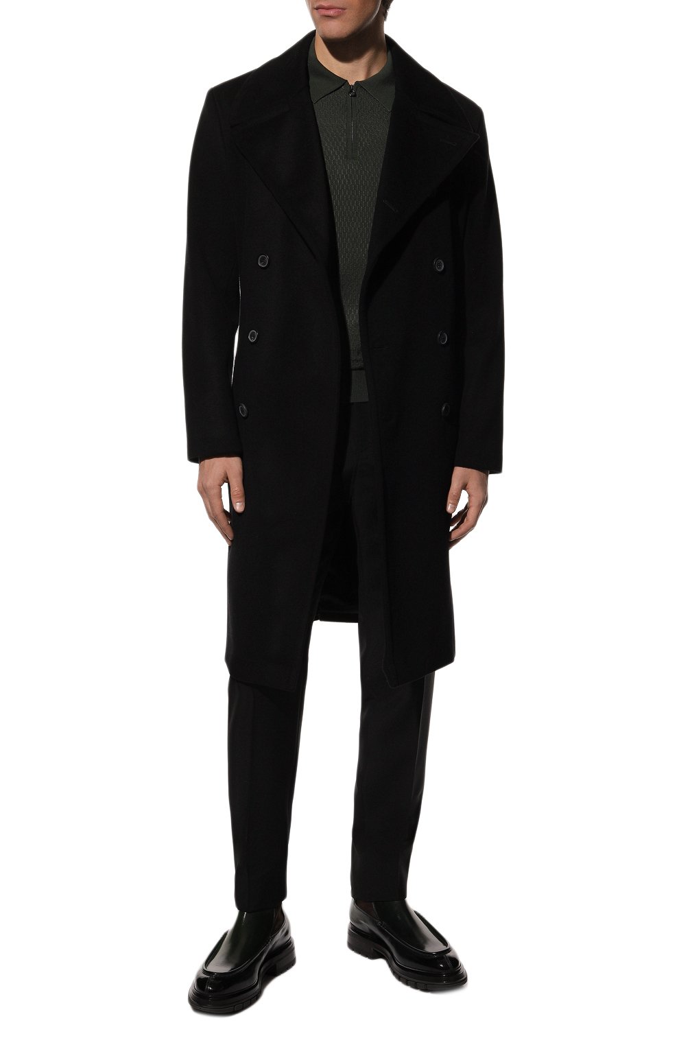 Поло из шерсти и шелка STEFANO RICCI, арт. K606310P30/F22463, фото 2