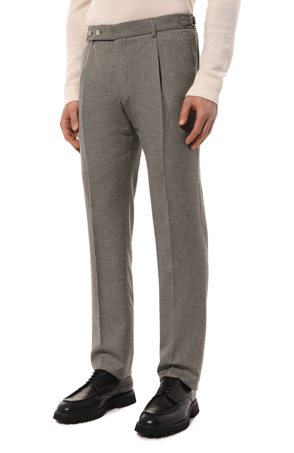 Шерстяные брюки STEFANO RICCI, арт. M1T23LACC6/W0011Q, фото 3