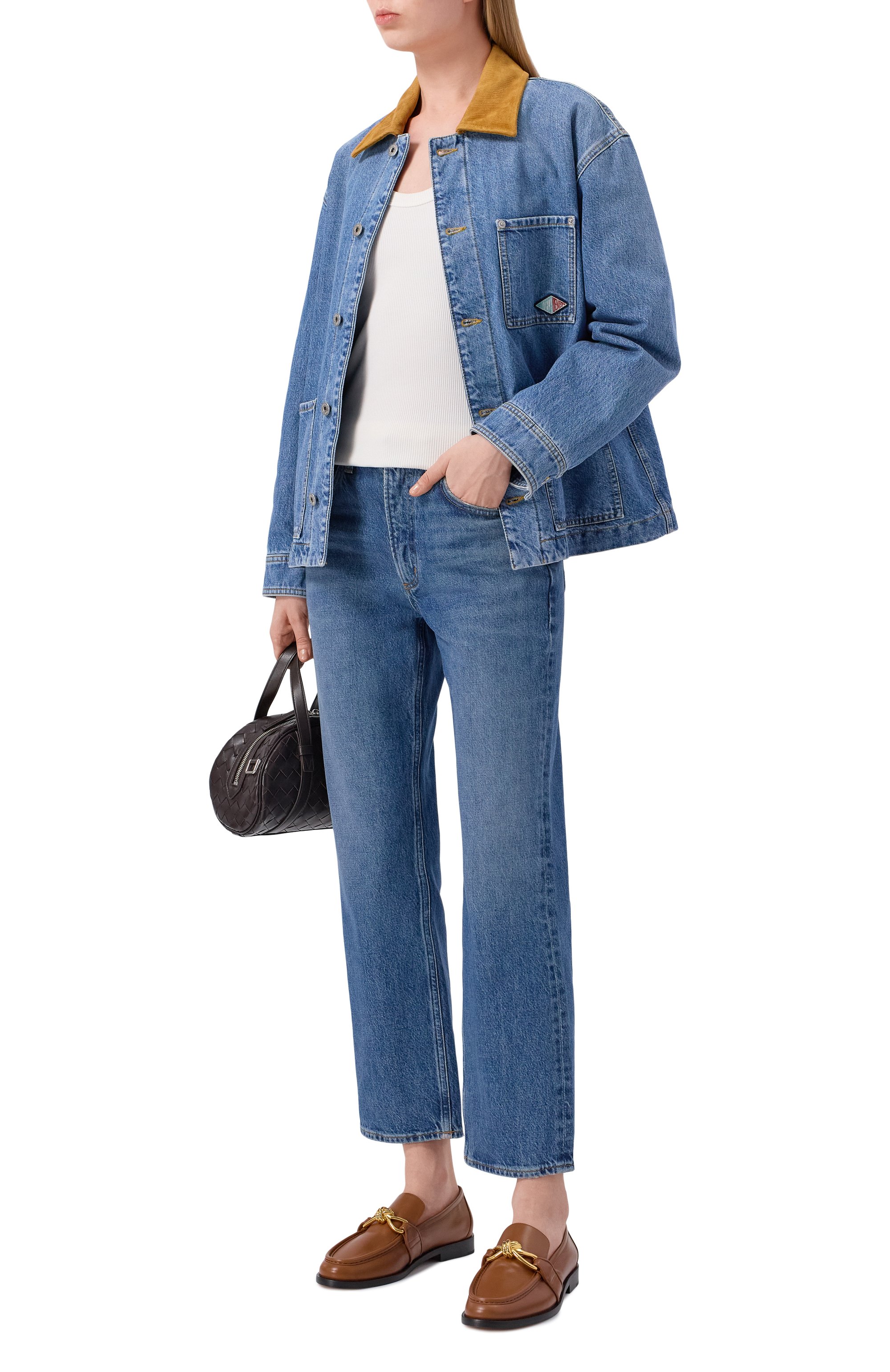 Кожаные лоферы astaire BOTTEGA VENETA, арт. 796697/V5DZ0, фото 3