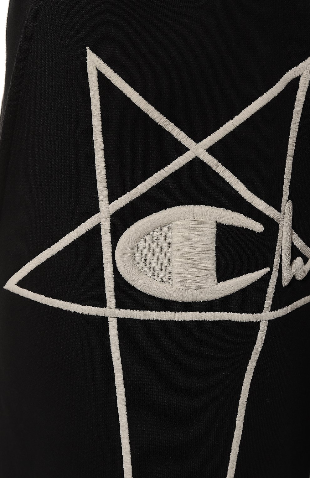 Хлопковые брюки rick owens x champion RICK OWENS, арт. CW02C9247/CHFE, фото 5