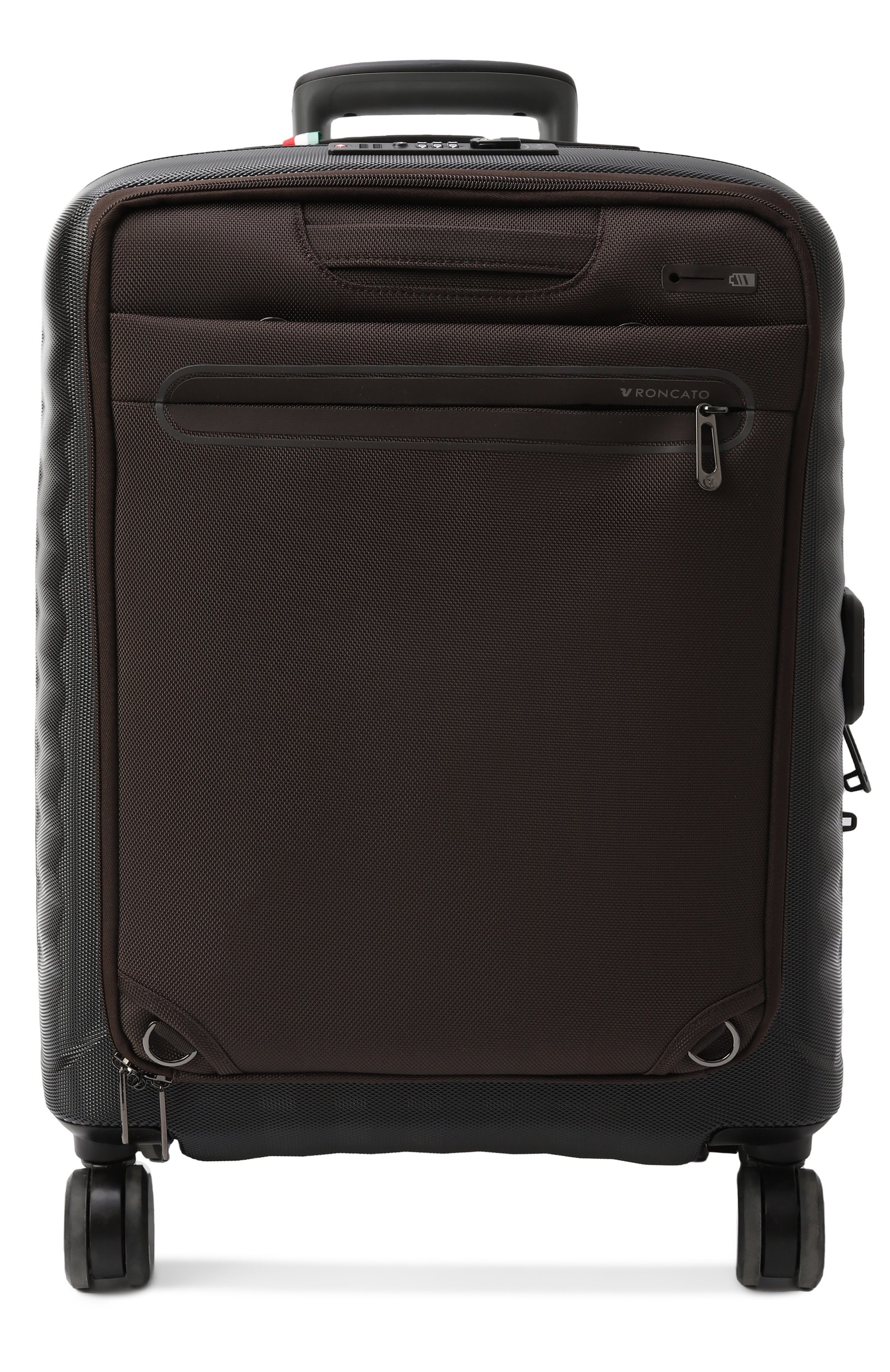 Чемодан double pr RONCATO черного цвета по цене 58900 руб., арт. 5147-0401, фото 5 Чемодан double pr RONCATO, арт. 5147-0401, фото 5