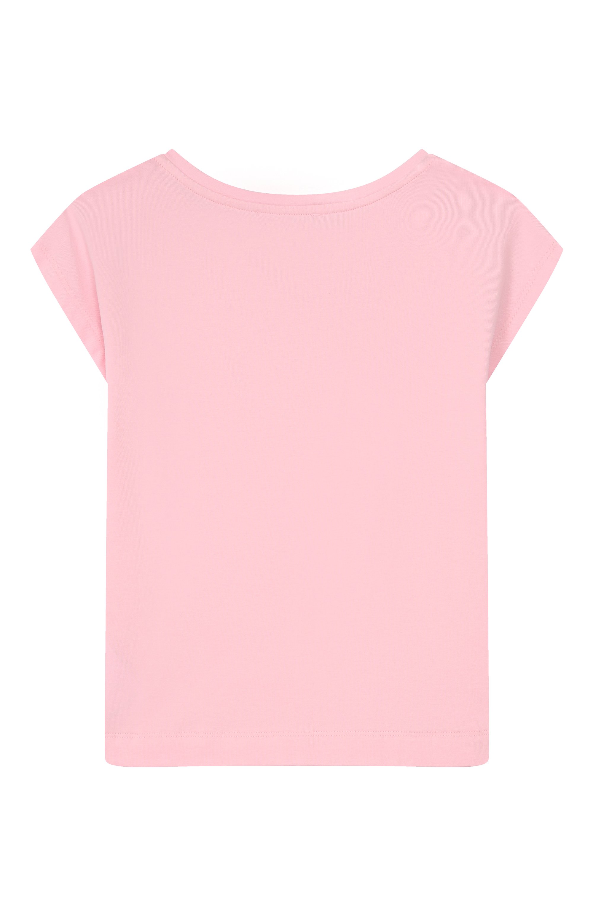 Хлопковая футболка MONNALISA, арт. 11E608, фото 2