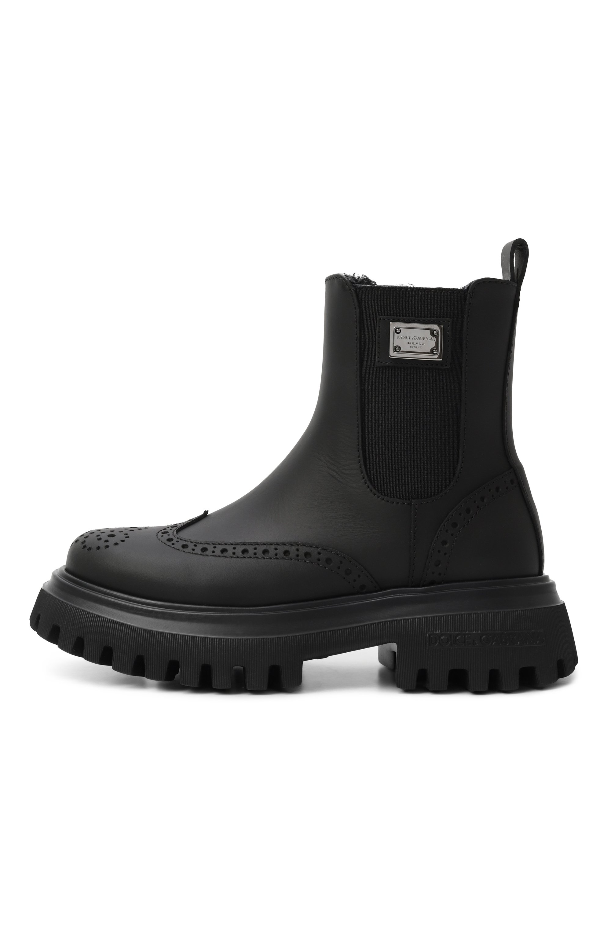 Кожаные челси DOLCE & GABBANA, арт. DA5295/A1403/27-36, фото 2