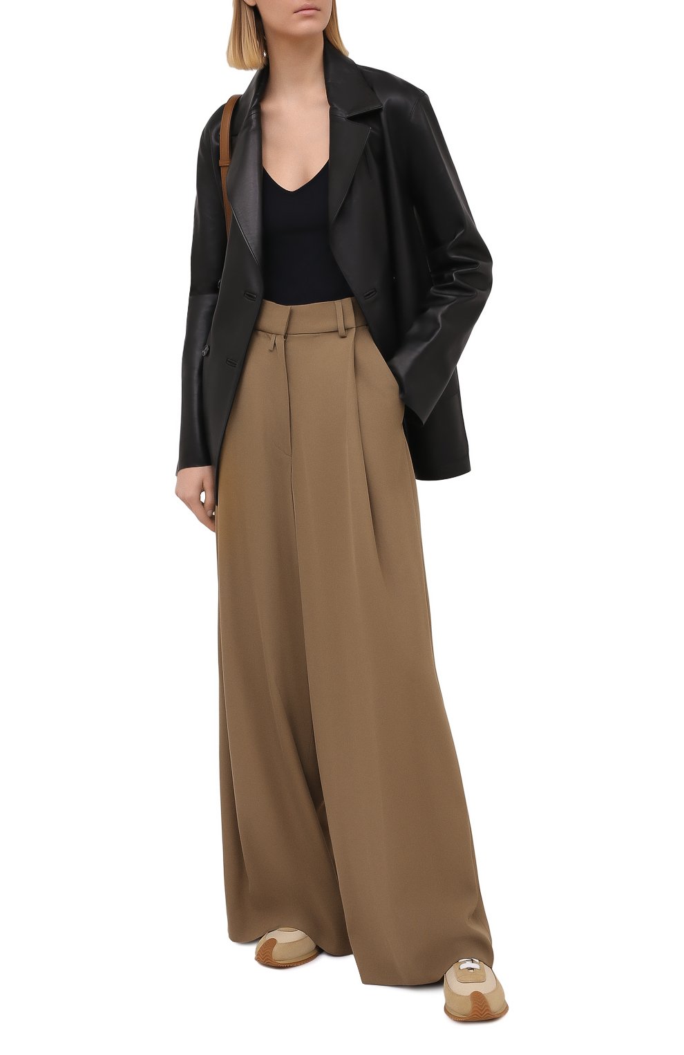 Брюки из шерсти и вискозы DRIES VAN NOTEN, арт. 211-10945-2301, фото 2