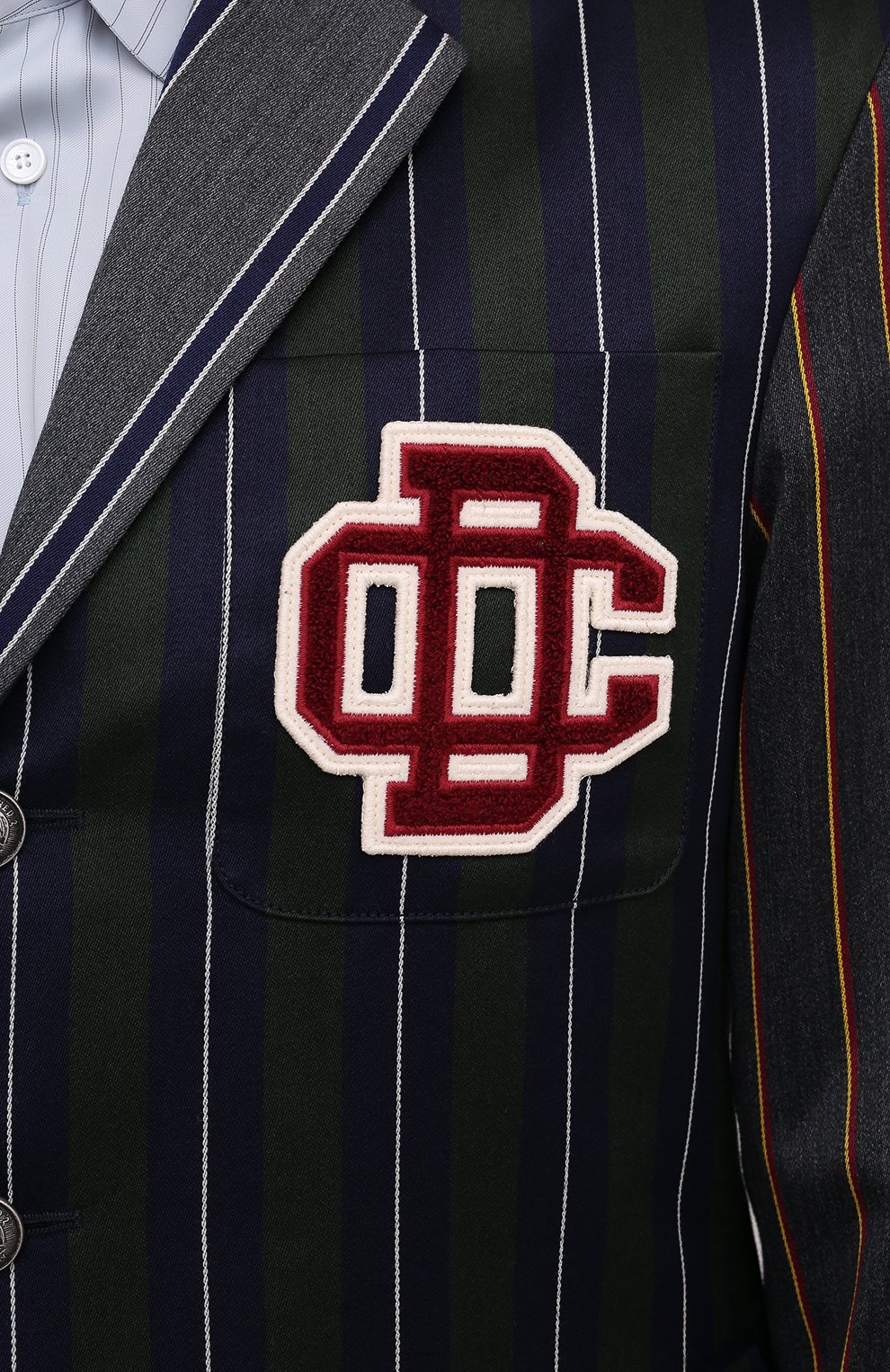 Пиджак из шерсти и хлопка DSQUARED2, арт. S74BN1008/S52989, фото 6