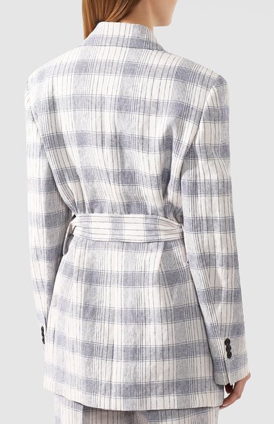 Льняной жакет ACNE STUDIOS, арт. AH0068, фото 4
