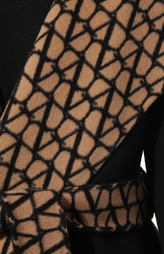 Двустороннее пальто Valentino 3B3CA6P57YB Чёрный  3B3CA6P57YB Фото 5