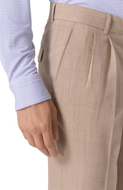 Шерстяные брюки BOSS, арт. 50545822, фото 5