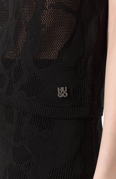 Топ из вискозы и хлопка HUGO, арт. 50538224, фото 5