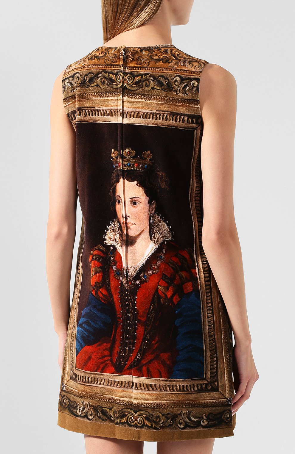 Хлопковое платье DOLCE & GABBANA, арт. F6E8CT/GD031, фото 4