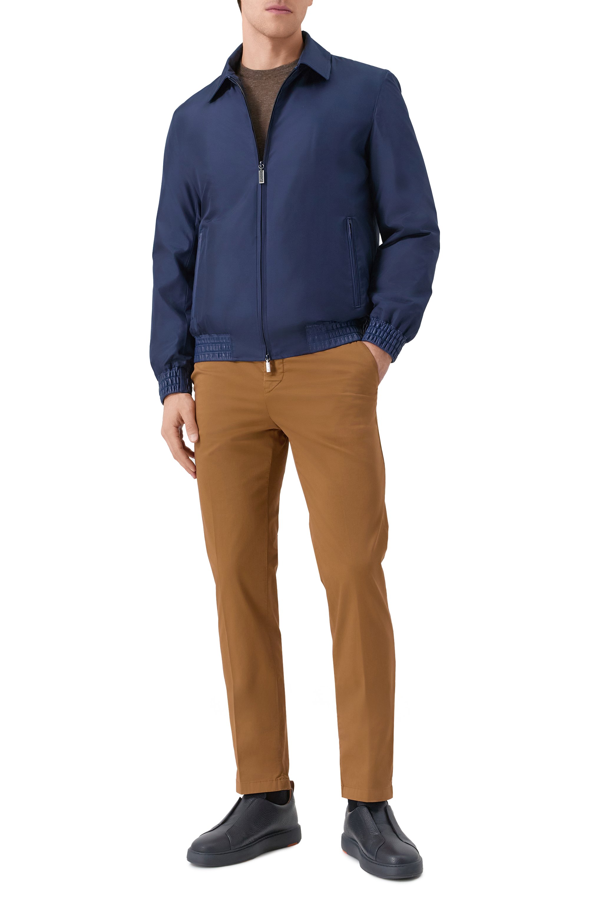 Шелковый бомбер ZILLI, арт. AFAXH1M0619VFRI00, фото 2