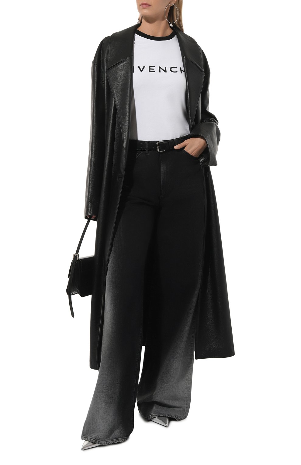 Хлопковая футболка GIVENCHY, арт. BW70BF3YAC, фото 2