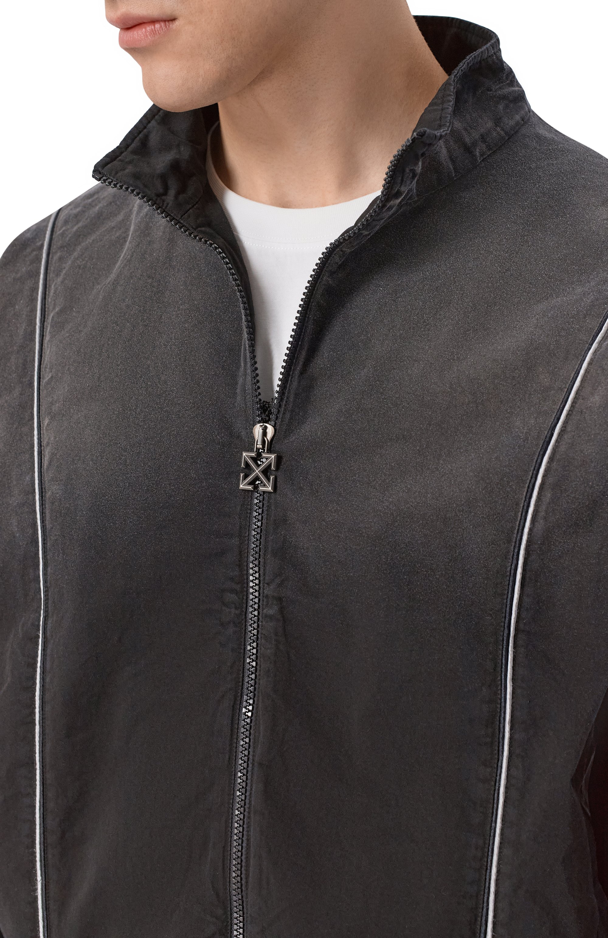 Хлопковая толстовка OFF-WHITE, арт. 0MBD05MS26FAB002, фото 5