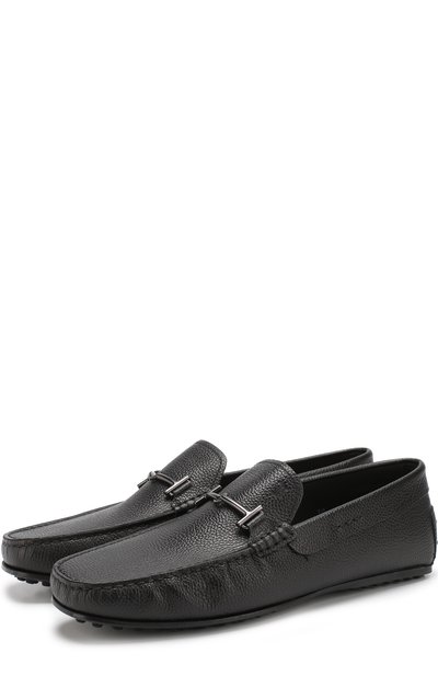 Кожаные мокасины с пряжкой TOD’S черного цвета по цене 56500 руб., арт. XXM0LR0Z120L1A, фото 1 Кожаные мокасины с пряжкой TOD’S, арт. XXM0LR0Z120L1A, фото 1