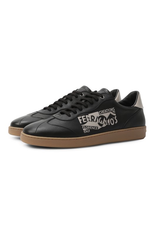 Кожаные кеды Garda Ferragamo 775064 Чёрный 775064