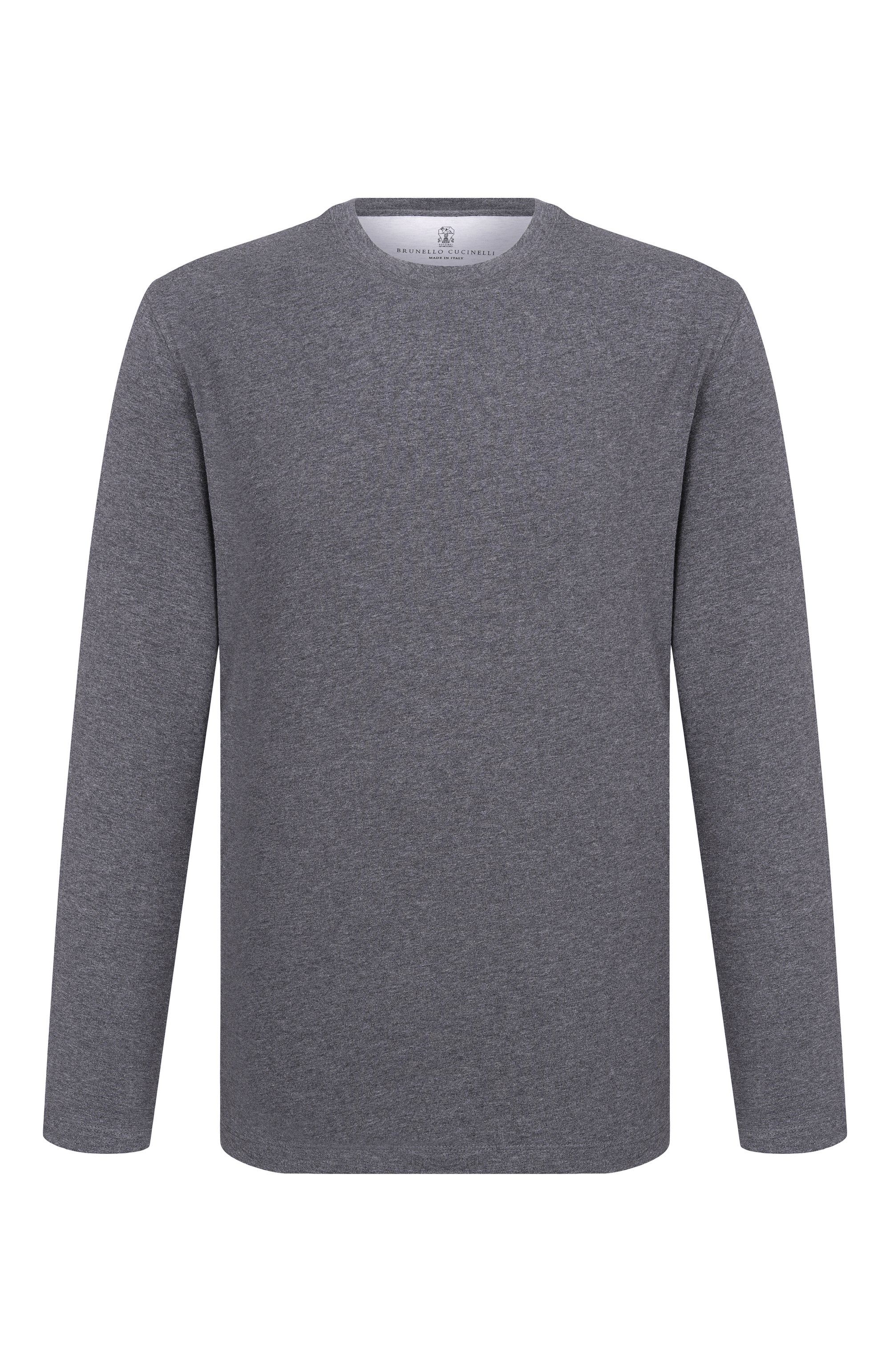 Хлопковый лонгслив BRUNELLO CUCINELLI, арт. M0B137407, фото 1