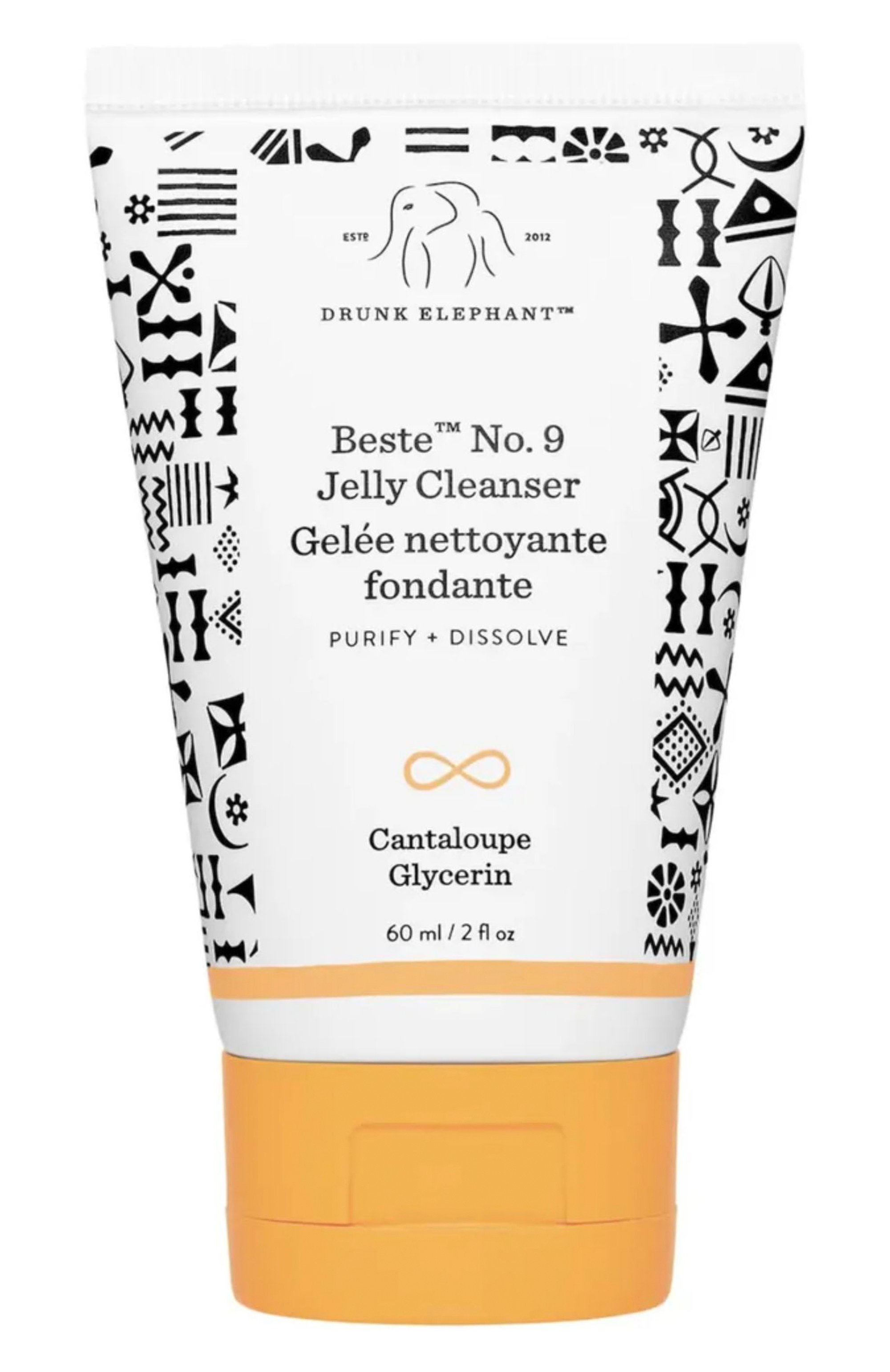 Очищающее желе beste №9 (60ml) DRUNK ELEPHANT бесцветного цвета по цене 2500 руб., арт. 42800064DE, фото 1 Очищающее желе beste №9 (60ml) DRUNK ELEPHANT, арт. 42800064DE, фото 1