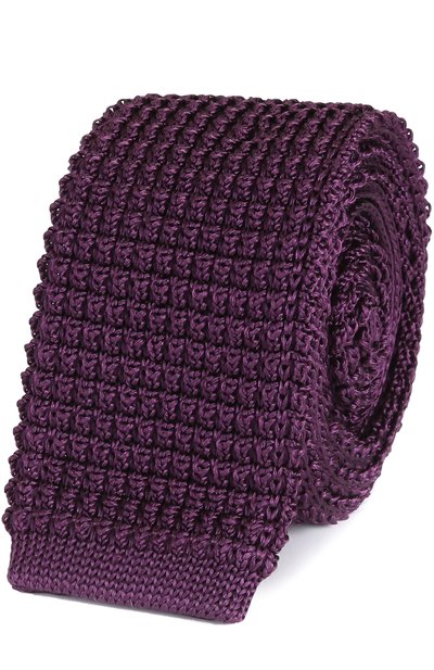 Мужской шелковый вязаный галстук LANVIN, арт. 1990/TIE