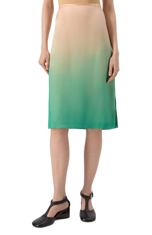 Юбка из вискозы Jil Sander J03MA0240/J66147 Разноцветный  J03MA0240/J66147 Фото 3