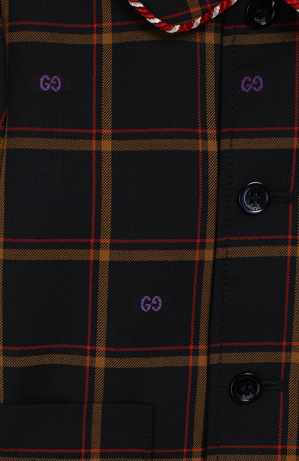 Шерстяной пиджак GUCCI, арт. 569480/XWAEQ, фото 3