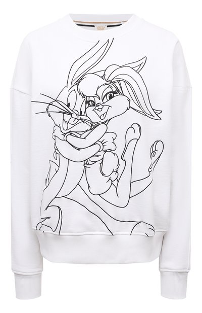 Женский хлопковый свитшот looney tunes x boss BOSS, арт. 50484940