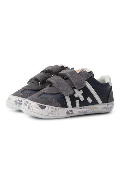 Кожаные пинетки lucy PREMIATA WILL BE, арт. 24CU0019-V/BABY V-LUCY V