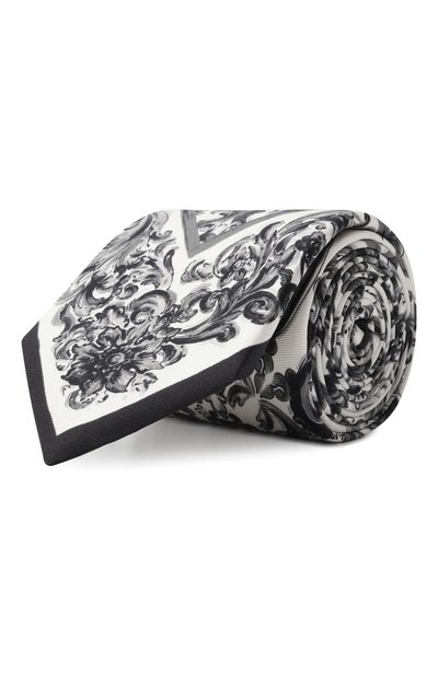 Мужской шелковый галстук DOLCE & GABBANA, арт. GT147E/G0WV7