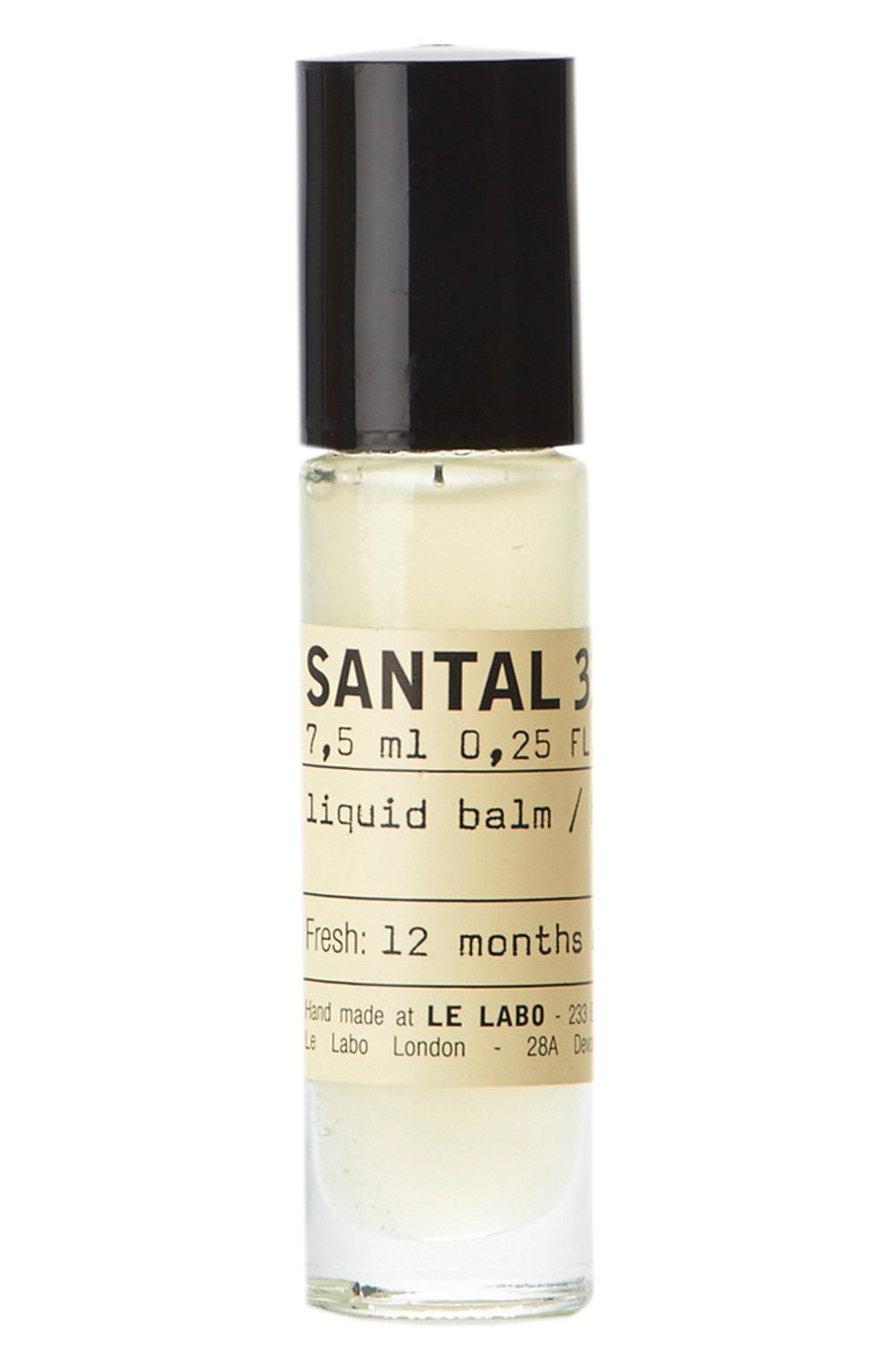 Духи на масляной основе santal 33 (7.5ml) LE LABO бесцветного цвета по цене 6240 руб., арт. 811901024466, фото 1 Духи на масляной основе santal 33 (7.5ml) LE LABO, арт. 811901024466, фото 1