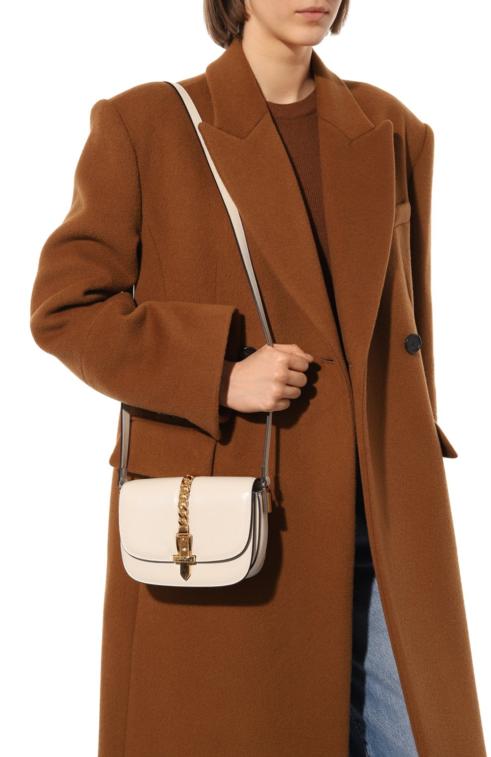 Сумка sylvie 1969 mini GUCCI, арт. 615965 1DB0X, фото 2