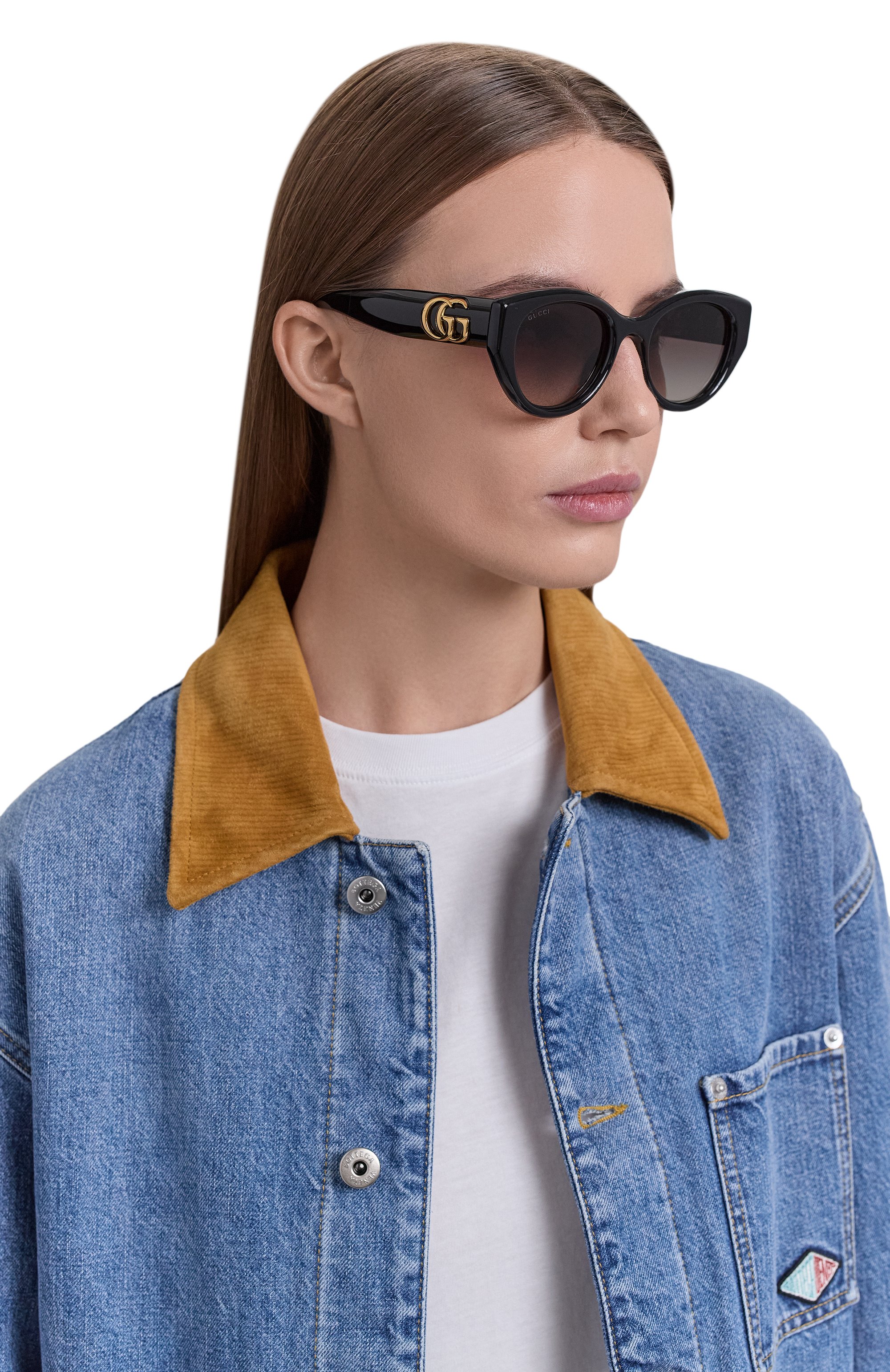 Солнцезащитные очки GUCCI коричневого цвета по цене 38500 руб., арт. GG1976SK 002, фото 2 Солнцезащитные очки GUCCI, арт. GG1976SK 002, фото 2