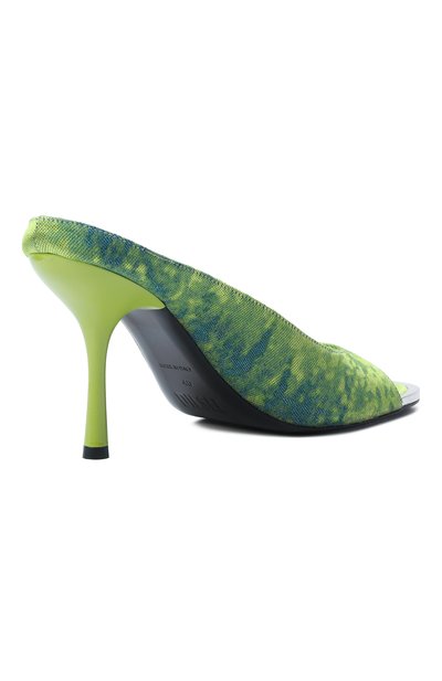 Текстильные мюли d-diam's sa 90 DIESEL зеленого цвета по цене 66650 руб., арт. Y03982/P7675, фото 5 Текстильные мюли d-diam's sa 90 DIESEL, арт. Y03982/P7675, фото 5