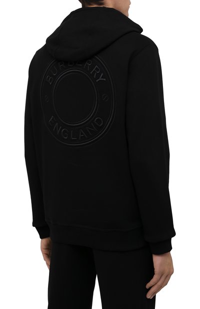 Хлопковое худи BURBERRY, арт. 8042229, фото 4