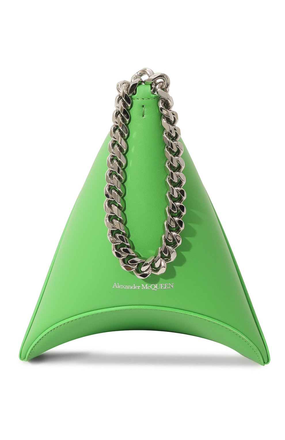 Сумка curve ALEXANDER MCQUEEN зеленого цвета по цене 99500 руб., арт. 707839 1YBB3, фото 1 Сумка curve ALEXANDER MCQUEEN, арт. 707839 1YBB3, фото 1