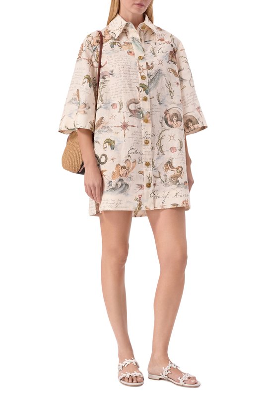 Кожаные шлепанцы Gianvito Rossi G10157.05RIC.NUI0FFW Белый  G10157.05RIC.NUI0FFW Фото 3