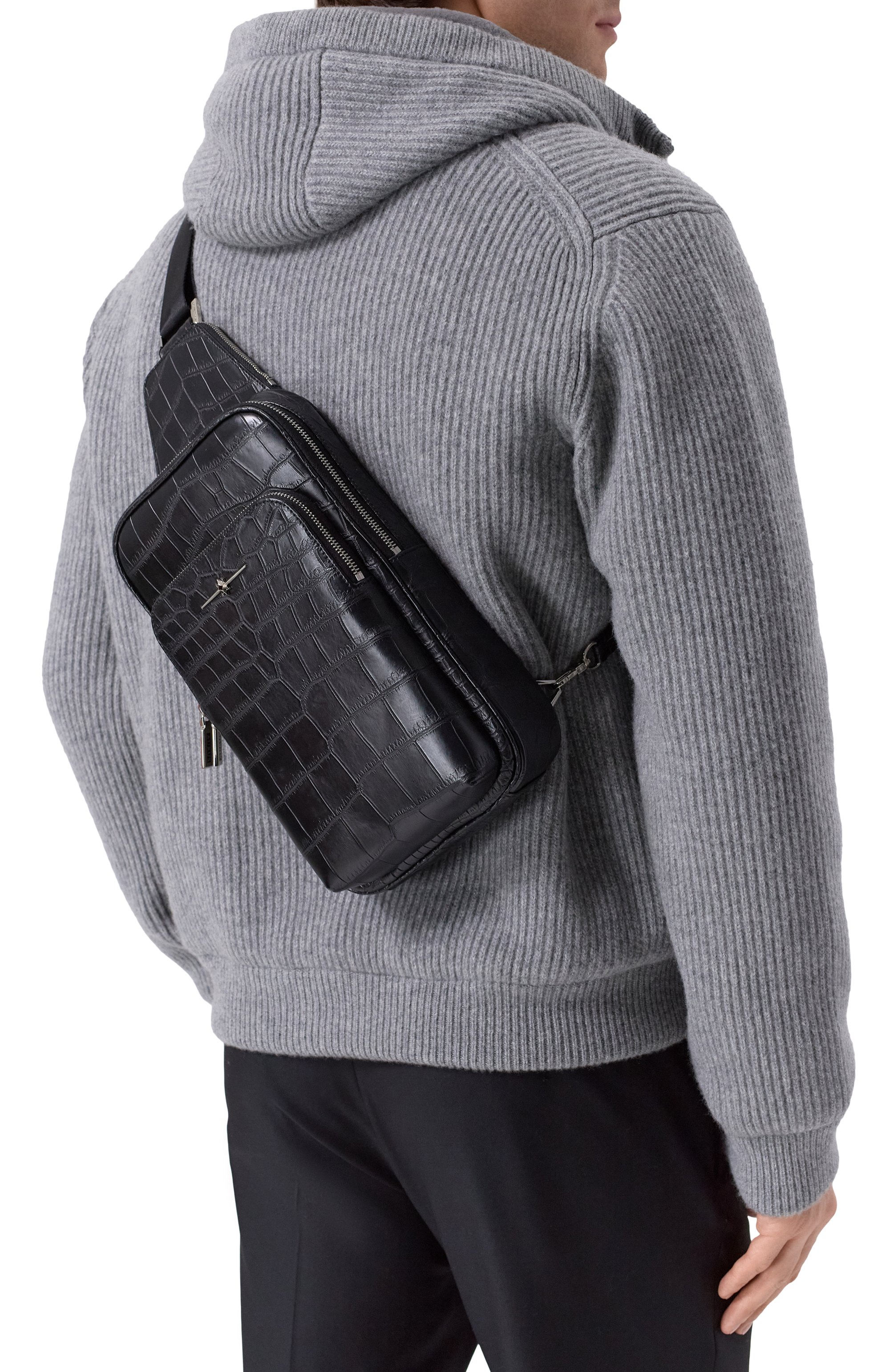 Рюкзак из кожи крокодила AURUS COLLECTION, арт. SG001BKS, фото 2