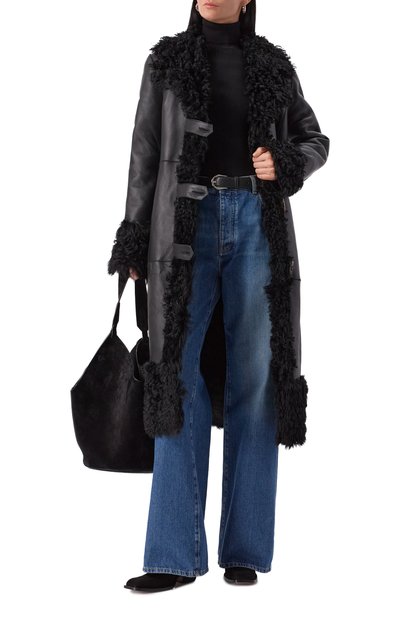 Дубленка из овчины VENERA M. черного цвета по цене 390600 руб., арт. 24020, фото 2 Дубленка из овчины VENERA M., арт. 24020, фото 2