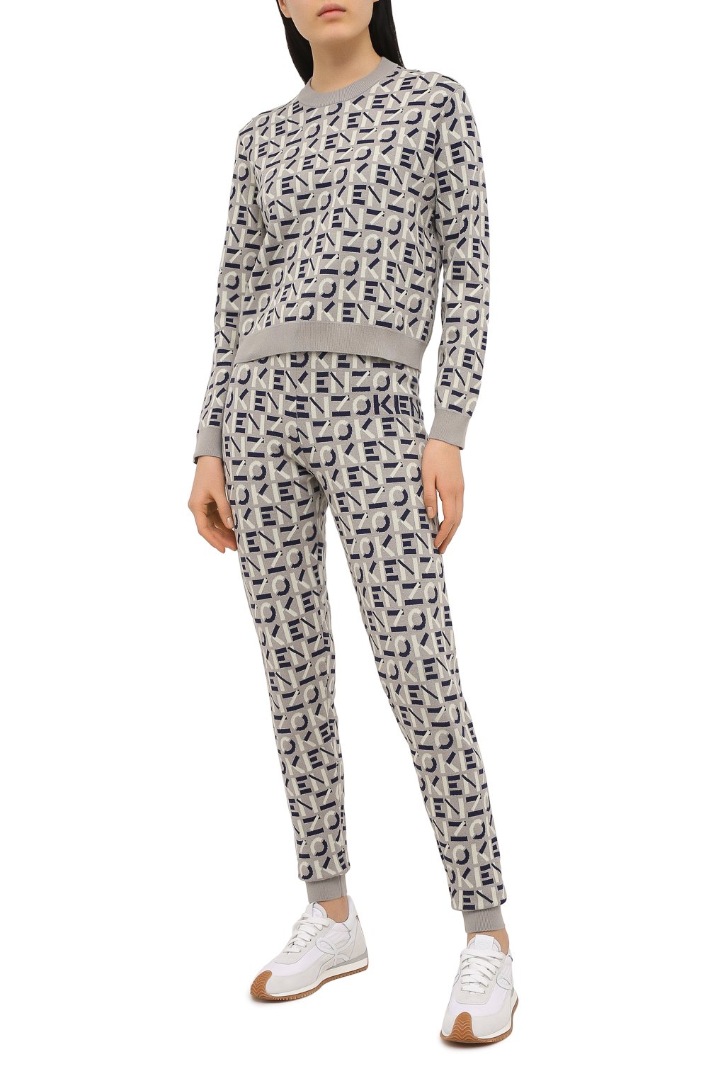Хлопковый пуловер kenzo sport KENZO, арт. FB52PU5323SC, фото 2