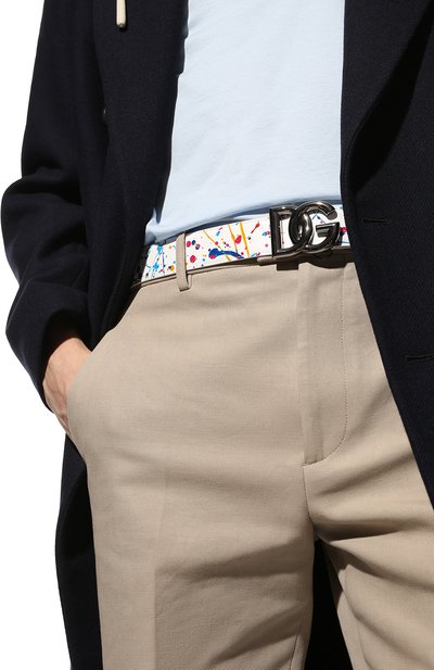 Кожаный ремень DOLCE & GABBANA, арт. BC4644/AY395, фото 2