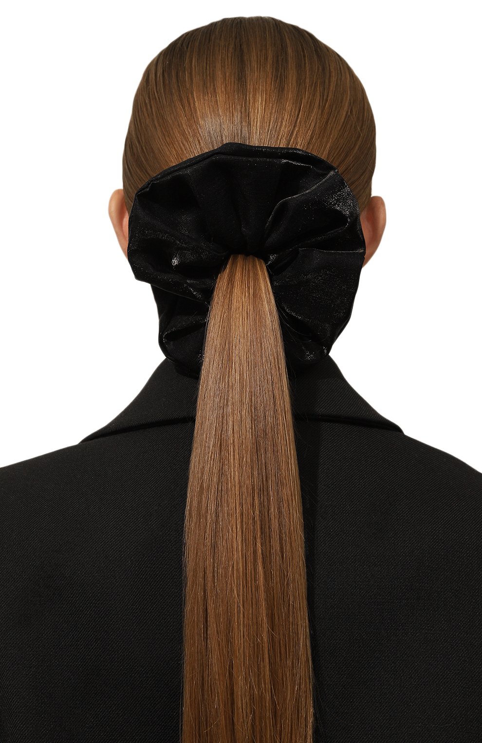 Резинка для волос PANFIL черного цвета по цене 6000 руб., арт. 0-tf-SCR, фото 2 Резинка для волос PANFIL, арт. 0-tf-SCR, фото 2