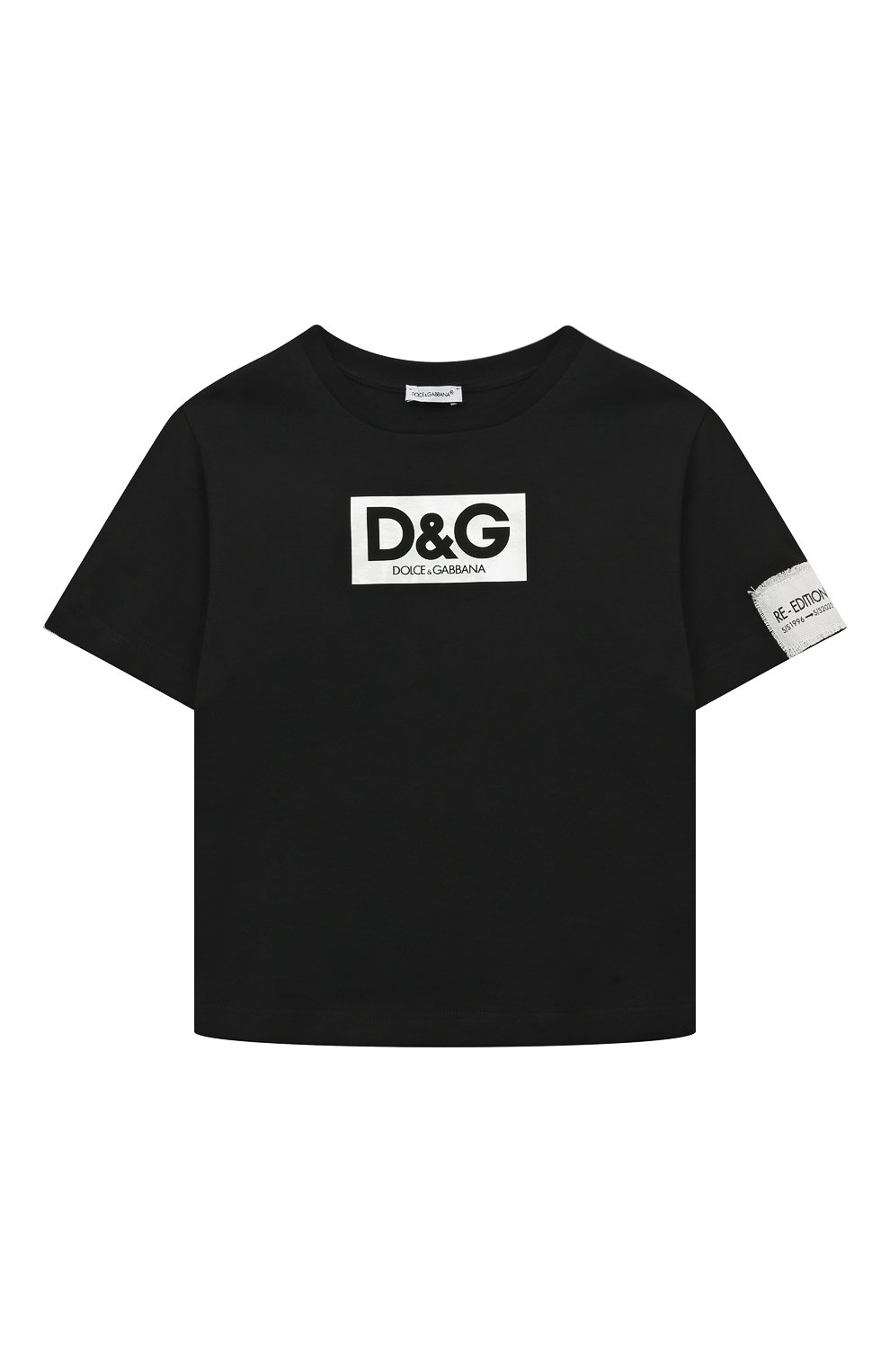 Хлопковая футболка DOLCE & GABBANA, арт. L4JTEY/G7I8P/8-14, фото 1