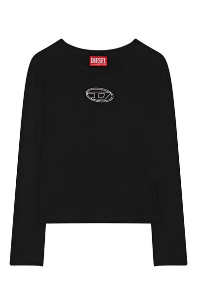Хлопковый лонгслив DIESEL, арт. J02431/00YI9