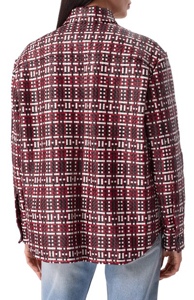 Кожаная рубашка BOTTEGA VENETA, арт. 804331 V4NX0, фото 4