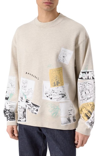 Хлопковый свитшот DOMREBEL, арт. FUNNIES/SWEATHIRT, фото 3