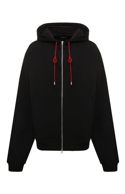 Хлопковая толстовка WHO_AM, арт. MZ1-P241-BLK/F, фото 1