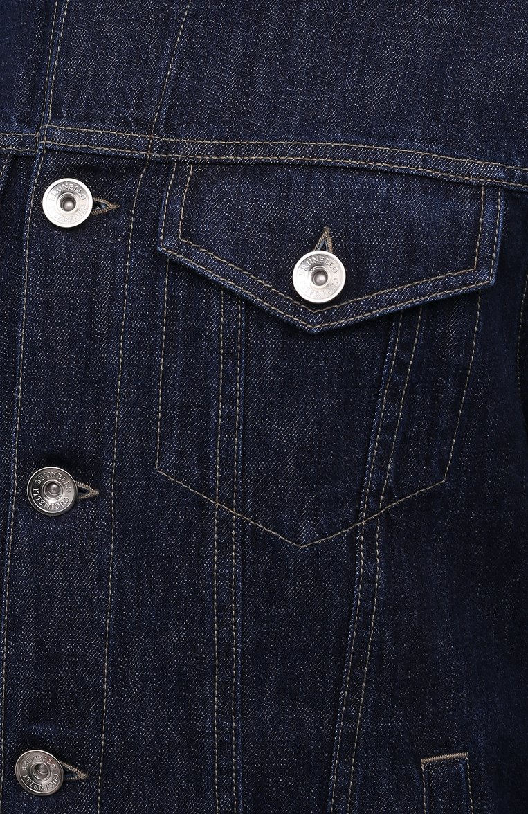 Джинсовая куртка BRUNELLO CUCINELLI, арт. M0Z376844, фото 5