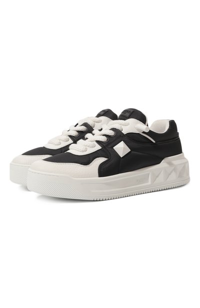 Мужские текстильные кеды one stud xl VALENTINO, арт. 5Y0S0G37/CPB